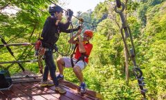 Best Ziplines Adventure 30 platforms with free transfer by Bangtao Beach Bar