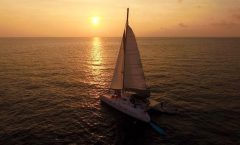 Phuket Catamaran Cruise: Coral Island with Dinner and Sunset by Bangtao Beach Bar