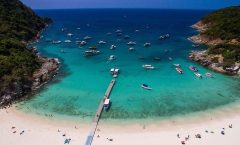 Phuket: Coral and Racha Islands Snorkeling Tour by Speedboat by Bangtao Beach Bar Phuket: Coral and Racha Islands Snorkeling Tour by Speedboat by Bangtao Beach Bar