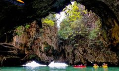 Phang Nga Bay Sea Cave Kayaking Excursion from Phuket by Bangtao Beach Bar