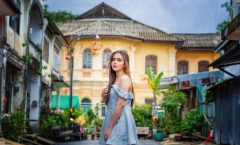 Phuket Old Town street photoshoot by Bangtao Beach Bar