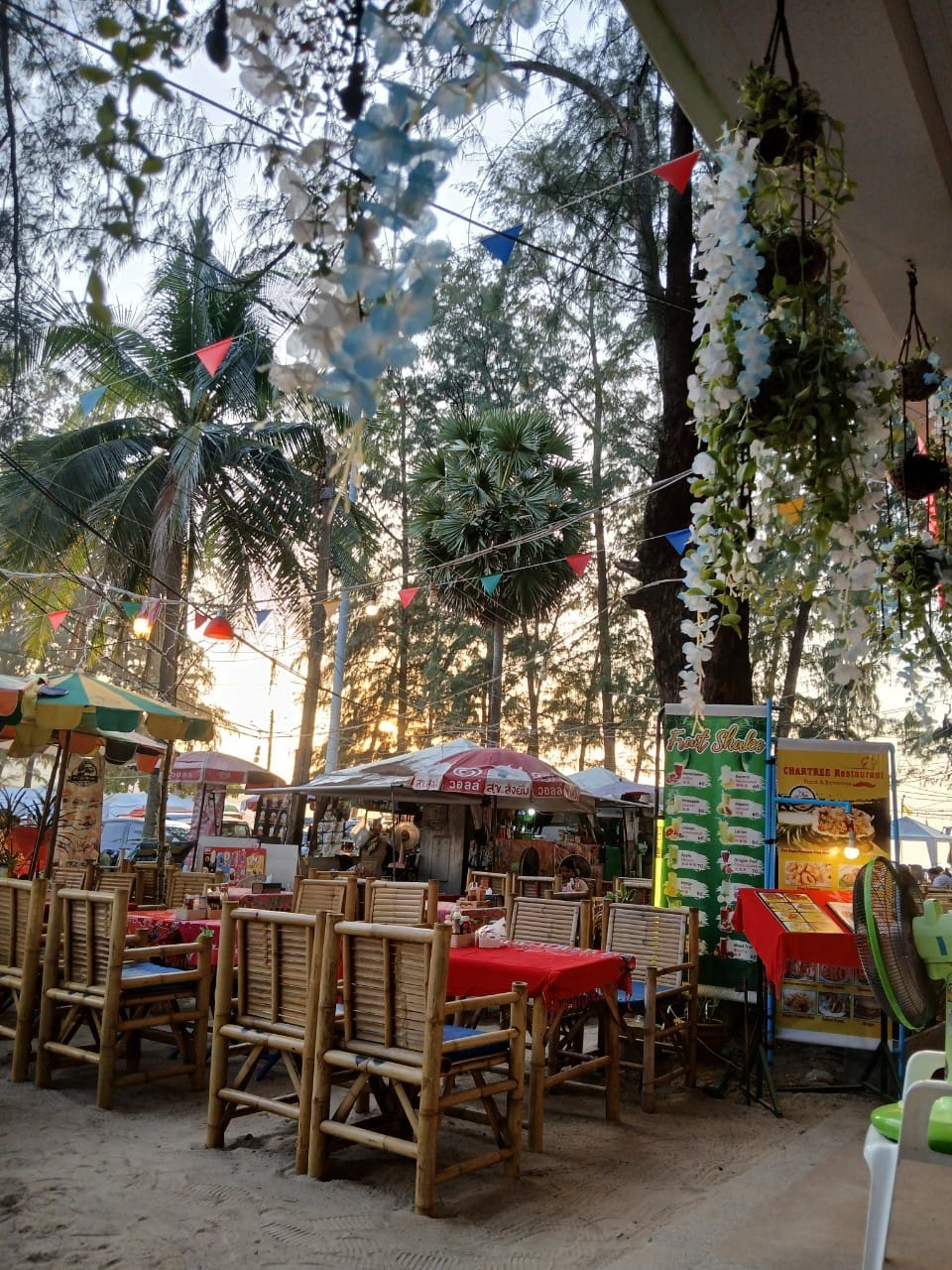 Beach side Bistronad Restaurant Kamala Beach, Phuket Kamala beach restaurant