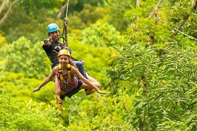 Hanuman World 32-Platform Treetop Circuit with Transfers by Bangtao Beach Bar Hanuman World 32-Platform Treetop Circuit with Transfers - Ziplining