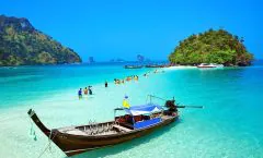 Krabi Islands by Big Boat and Speedboat from Phuket by Bangtao Beach Bar