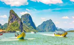Phuket Private James Bond Island Longtail Boat Tour by Bangtao Beach Bar