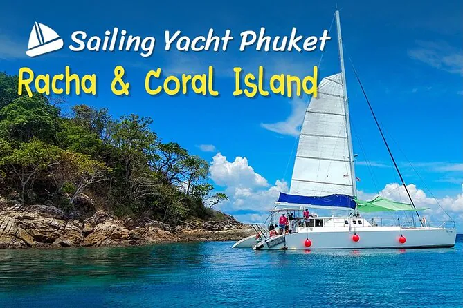 Phuket Racha Coral Islands Sunset Dinner Catamaran Trip by Bangtao Beach Bar