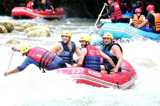 PHUKET-PHANG NGA: White Water Rafting, Zipline, Lunch by Bangtao Beach Bar PHUKET-PHANG NGA: White Water Rafting, Zipline, Lunch - White Water Rafting