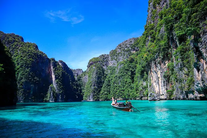 Phi Phi Islands Day Trip with Lunch: Five Islands and Maya Bay by Bangtao Beach Bar Phi Phi Islands Day Trip with Lunch: Five Islands and Maya Bay - Day Trips