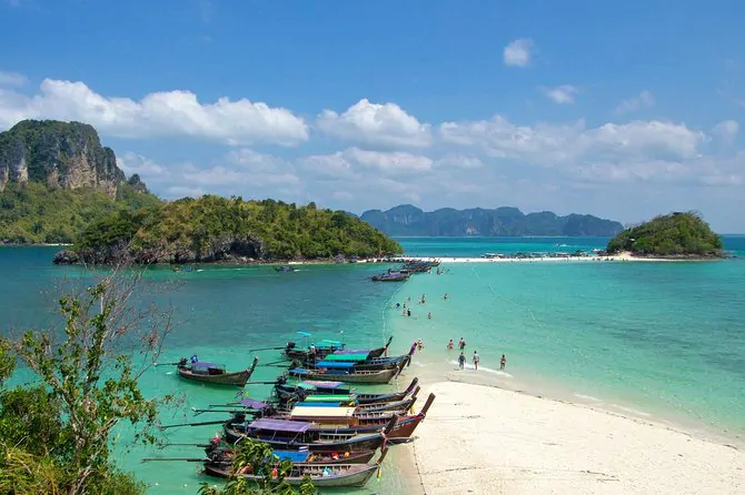 Krabi 4-Island Full-Day Boat Tour from Phuket by Bangtao Beach Bar Krabi 4-Island Full-Day Boat Tour from Phuket - Jet Boat Rentals