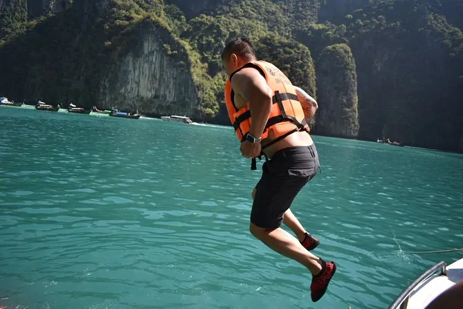 Phi Phi Islands Speedboat Full-Day Tour from Phuket with Buffet Lunch by Bangtao Beach Bar Phi Phi Islands Speedboat Full-Day Tour from Phuket with Buffet Lunch - Phi Phi Islands